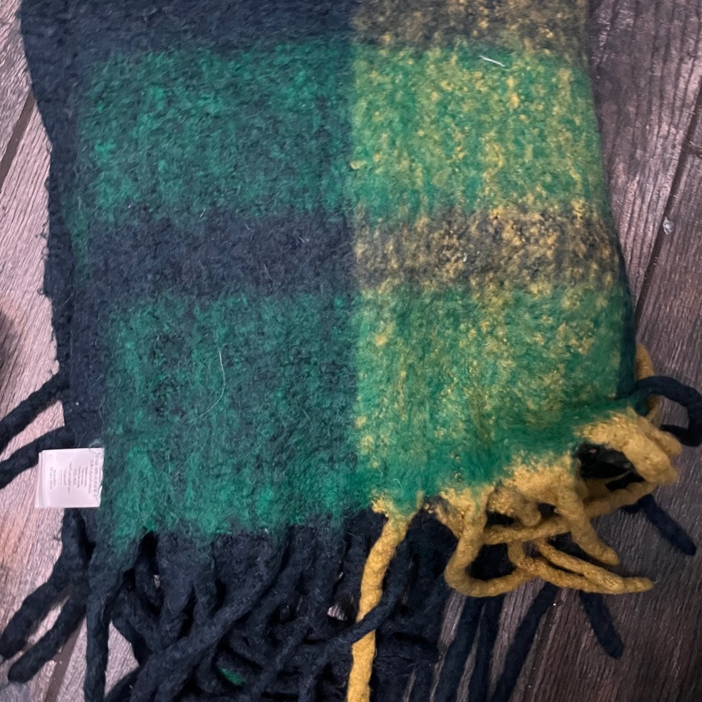 West Elm Plaid Throw